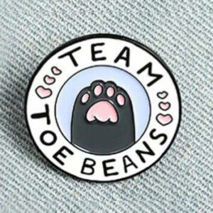Pin - team toe beans