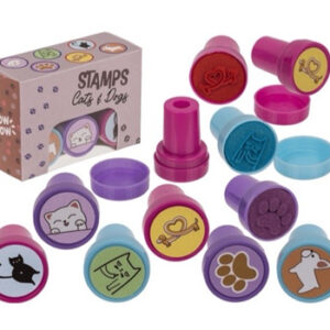 Stämpel 6-p Cats & Dogs